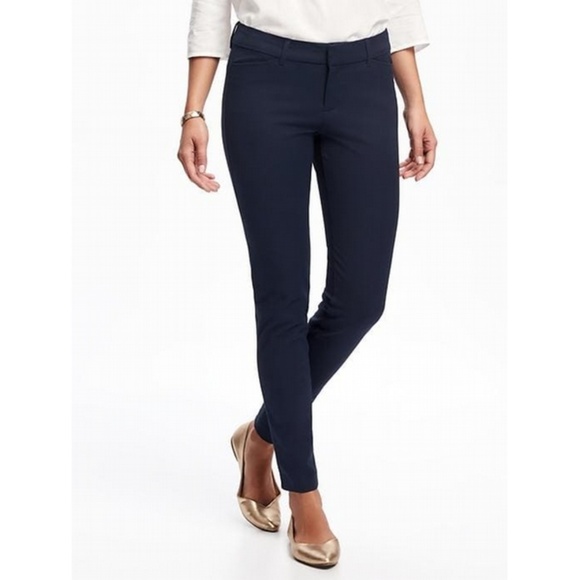 Old Navy Pants - Old Navy Mid-Rise Pixie Full-Length Pants New